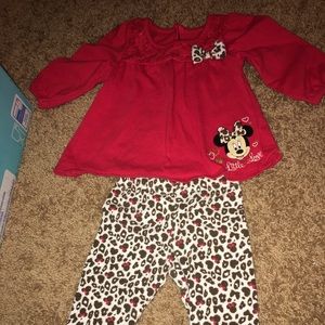 Minnie Cheetah pant set